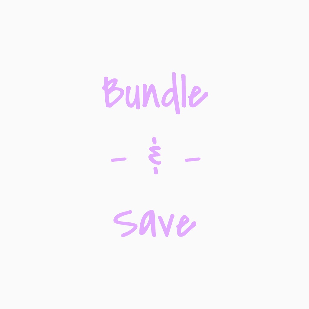 Bundle Items To Save!!!!